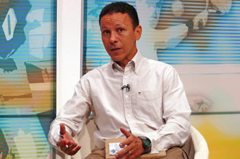 No programa Lance Livre da TVE Fev-2010